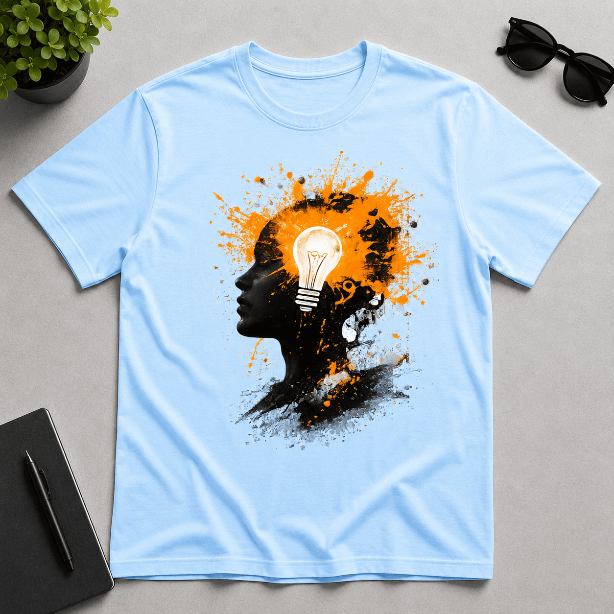 ThoughtSplash - Unisex Stretch T-shirt - view 1