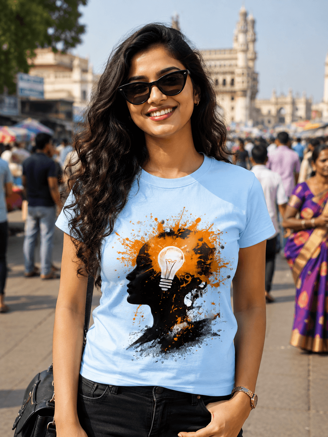 ThoughtSplash - Unisex Stretch T-shirt - view 2