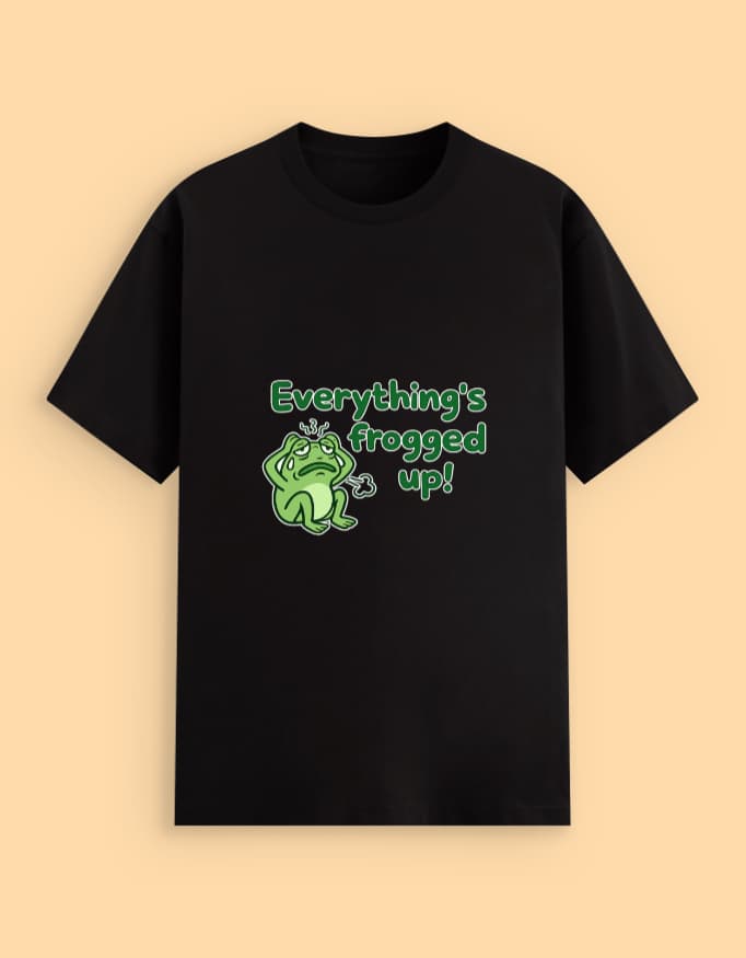 Everything's Frogged Up - Unisex Stretch T-shirt - view 1