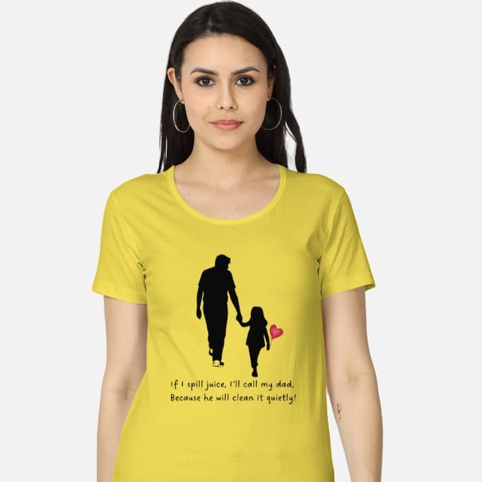 Daughter-Father Cute Moments - Women's Classic T-Shirt - image 1